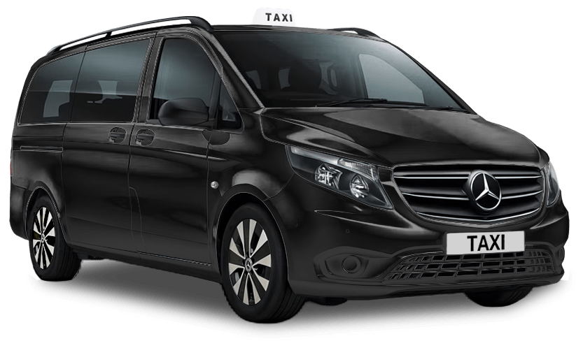 Mercedes-Benz-Vito taxi hire service